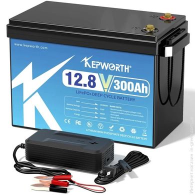 Акумулятор KEPWORTH LiFePO4 12V/300AH (3840W*h)