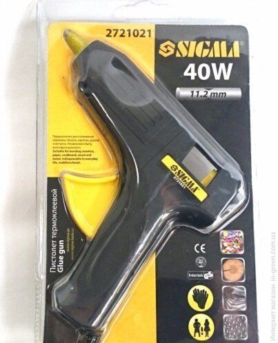 Клеящий пистолет SIGMA O11.2мм 40Вт (2721021)