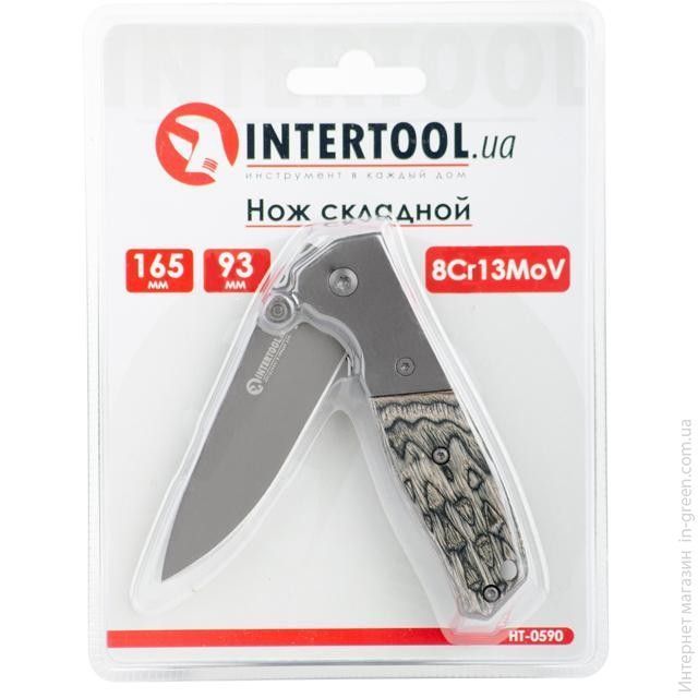 Нож складной INTERTOOL HT-0590