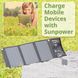 Портативний зарядний пристрій сонячна панель Bresser Mobile Solar Charger 21 Watt USB DC (3810030) Фото 7 з 7