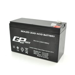 Акумуляторна батарея GREAT POWER 12V 7Ah