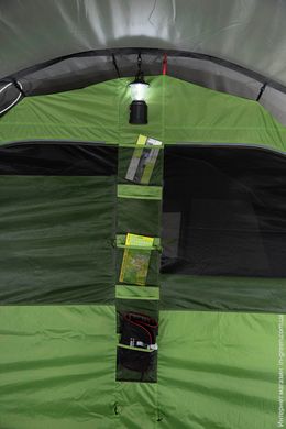Палатка HIGH PEAK Garda 4.0 Light Grey/Dark Grey/Green (11821)