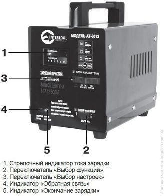 Пуско-зарядное устройство INTERTOOL AT-3013