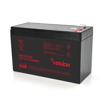 Аккумуляторная батарея MERLION HR1232W, 12V 9,5Ah (151х65х94(100)) Q10/420