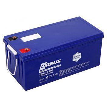 Акумуляторна батарея ORBUS CG12200 GEL 12V 200Ah