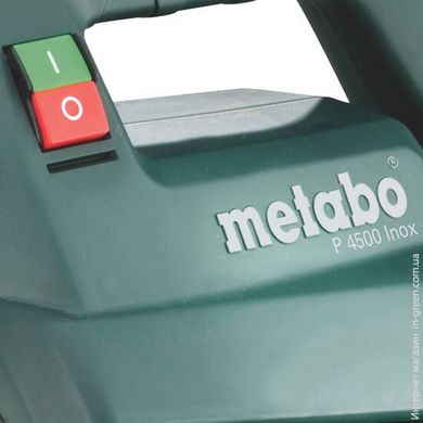 Відцентровий насос METABO P 4500 INOX