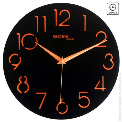 Часы настенные Technoline WT7230 Black