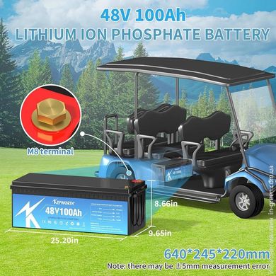 Аккумулятор Kepworth LiFePO4 48V/100AH (5100W*h)