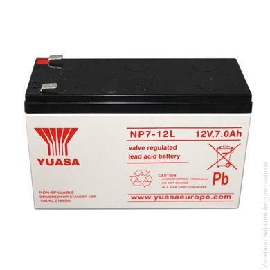 Аккумулятор Yuasa NP7-12L 12V 7Ah