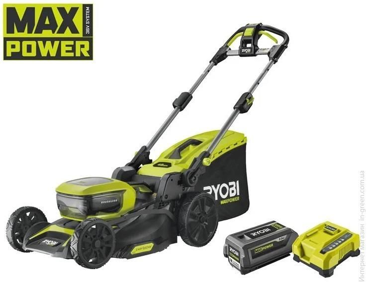 Газонокосилка аккумуляторная Ryobi Max Power RY36LMX46A-150