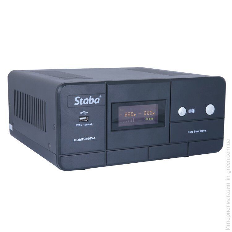 Источник бесперебойного питания Staba Home-800LCD