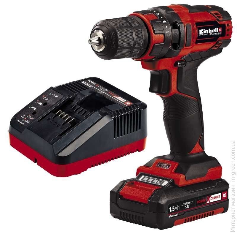 Акумуляторний шуруповерт EINHELL TC-CD 18/35 Li (1x1.5 Ah)