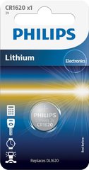Батарейка Philips літієва CR1620 (CR1620/00B) блистер