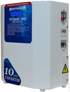 Стабілізатор напруги Optimum 5000 LV (25А)