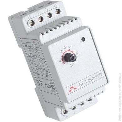 Терморегулятор Devireg 330 (-10 + 10 ° C) (140F1070)