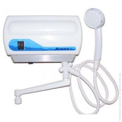Проточный водонагреватель Atmor NEW 5 кВт (душ+кран)