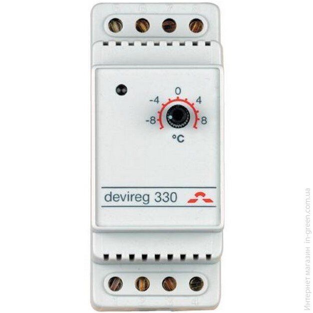 Терморегулятор Devireg 330 (-10 +10&deg;C) (140F1070)