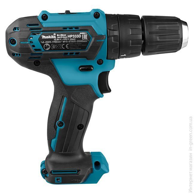 Шурупокрут-дриль акумуляторний Makita HP333DWAE