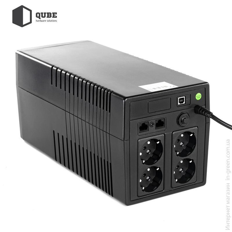 ДБЖ (UPS) лінійно - інтерактивний QUBE DG 1250