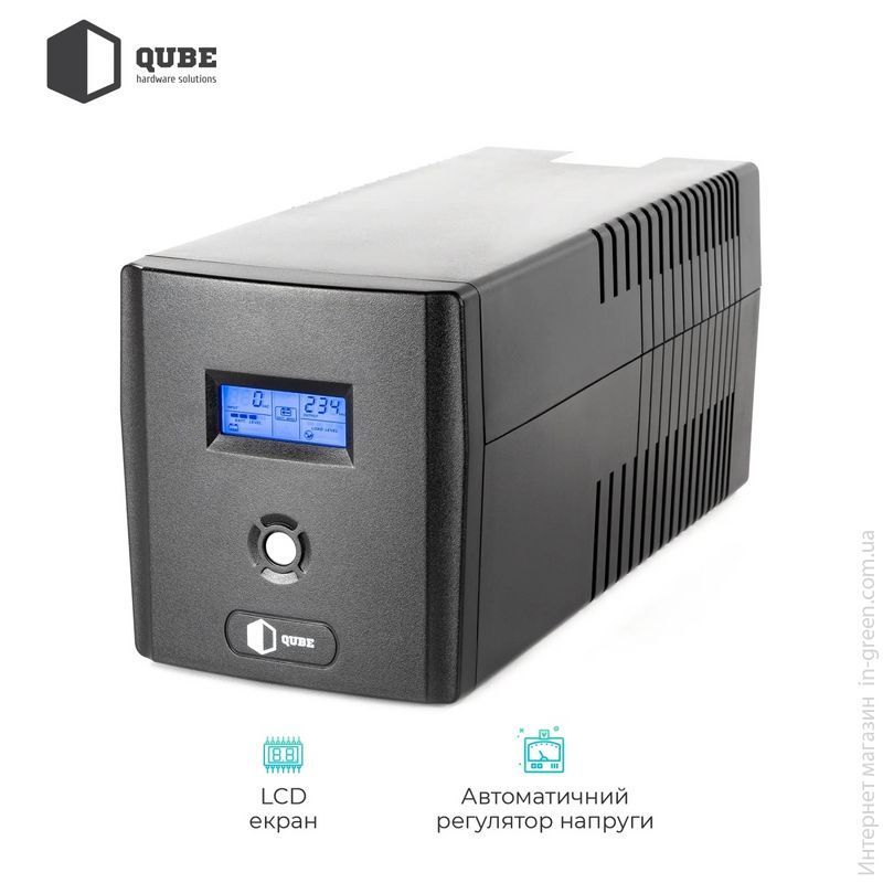 ДБЖ (UPS) лінійно - інтерактивний QUBE DG 1250