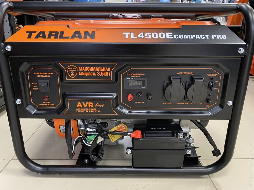 Бензиновый генератор Tarlan TL-4500E с электрозапуском