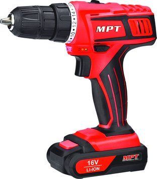 Дриль-шуруповерт MPT MCDT1626.B2 ONEPRICE