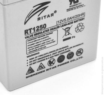 Аккумуляторная батарея RITAR RT1250