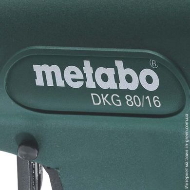 Пневматический пистолет для скоб METABO DKG 80/16
