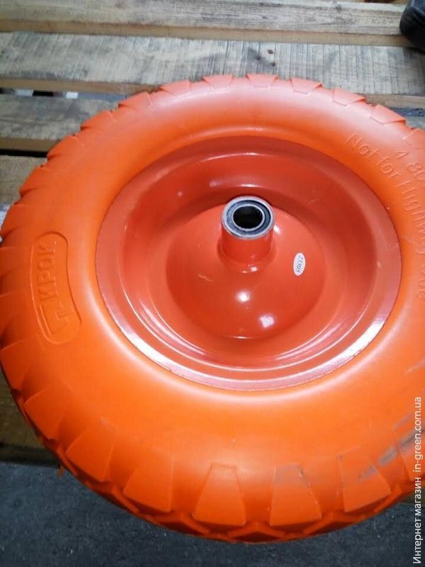 Садовая тачка КРОК 1-о колесная d400mm PU 90л 200кг