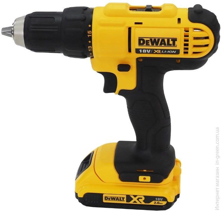 Дрель-шуруповерт безударная DEWALT DCD771D2