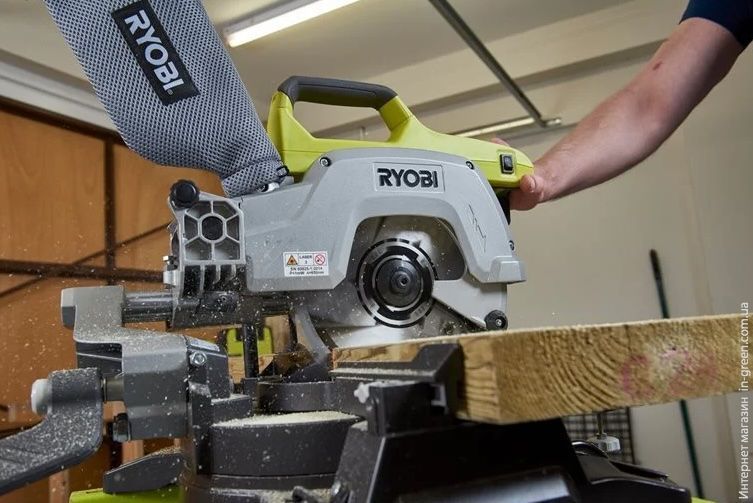 Пила торцовочная аккумуляторная Ryobi ONE+ R18MS216-0 (без АКБ и ЗУ)