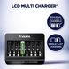 Зарядний пристрій VARTA LCD Multi Charger PLUS, для АА/ААА акумуляторів Фото 3 з 6