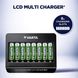 Зарядний пристрій VARTA LCD Multi Charger PLUS, для АА/ААА акумуляторів Фото 4 з 6