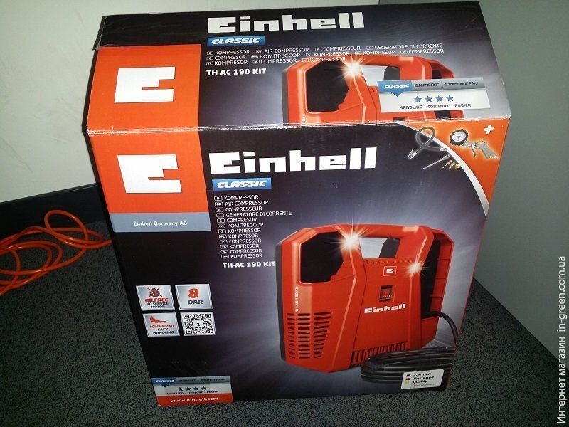 Компресор EINHELL TH-AC 190 Kit