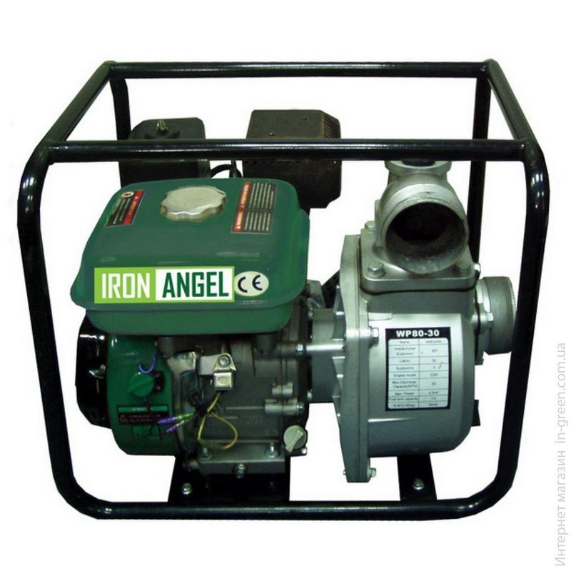 Мотопомпа для чистой воды IRON ANGEL WPG 80