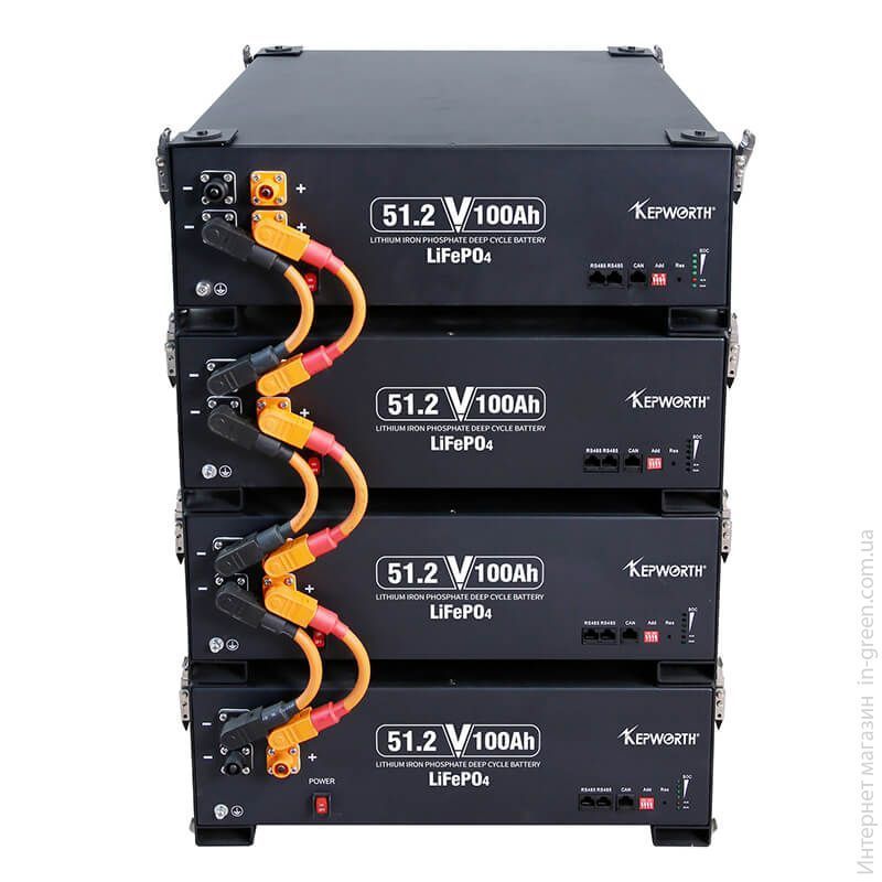 Аккумулятор Kepworth LiFePO4 48V/100AH (5100W*h) Racked