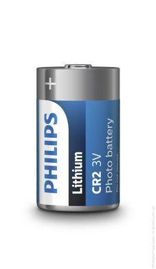 Батарейка Philips літієва CR2 (CR2/01B) блістер