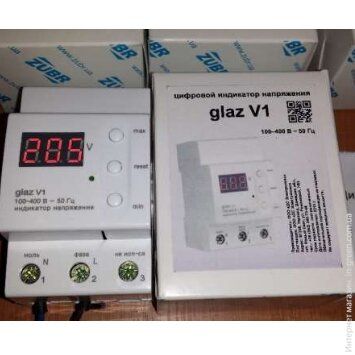 Индикатор напряжения ZUBR GLAZ V1