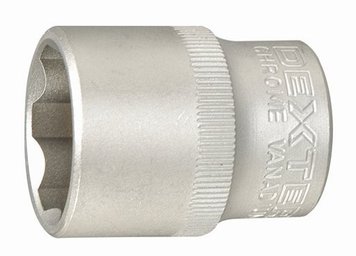 Торцевая головка 1/2", 17 мм CRV DEXTER