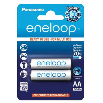 Акумулятор Panasonic Eneloop AA 1900 2BP mAh NI-MH