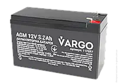 Аккумуляторная батарея VARGO 12-3.2F1