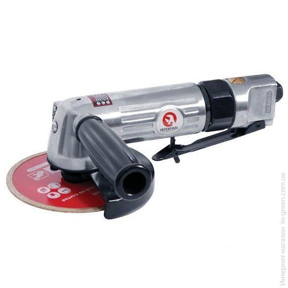 Шлiфмашина пневматична кутова INTERTOOL PT-1201