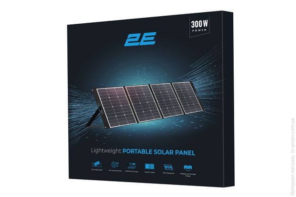 Легка портативна сонячна панель 2E PSPLW300
