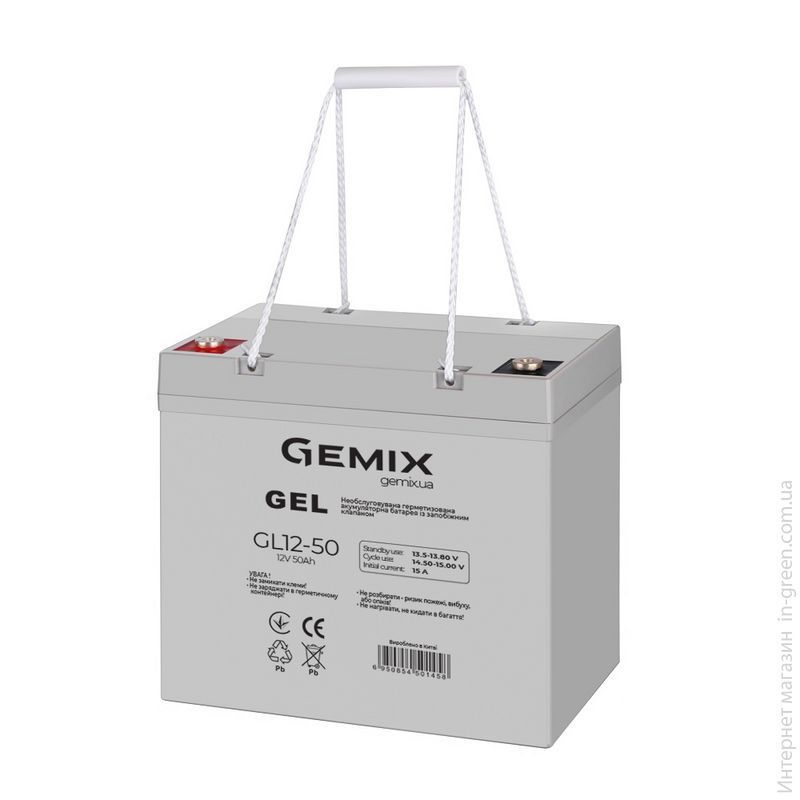 Аккумуляторная батарея Gemix GL12-50