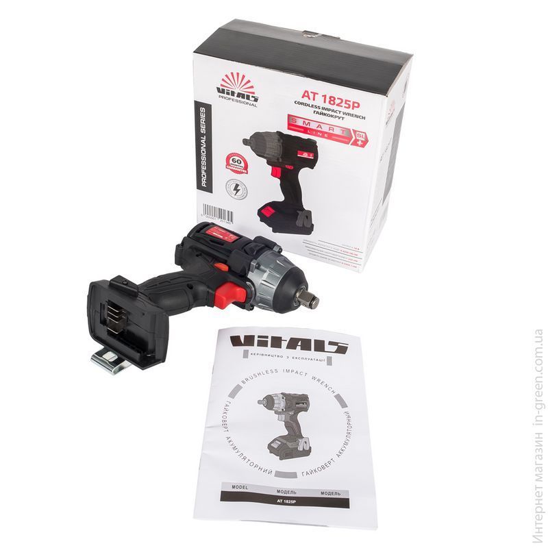 Гайкокрут акумуляторний VITALS Professional AT 1825P SmartLine