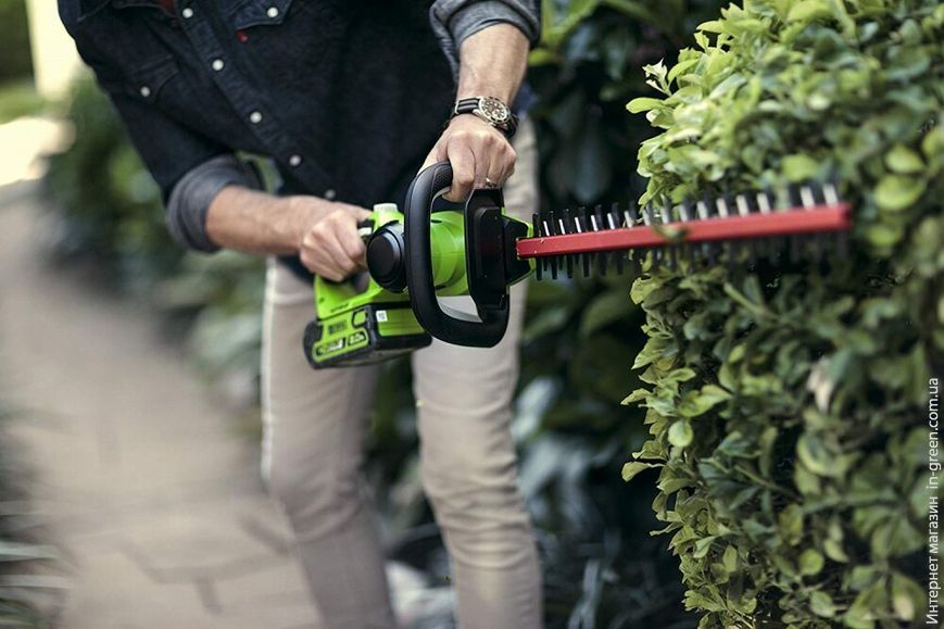 Кусторез аккумуляторный GreenKRAUSE G40HT61 без АКБ и ЗУ