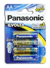 Батарейка Panasonic EVOLTA AA BLI 4 ALKALINE