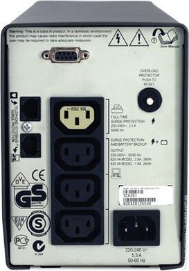 Джерело безперебійного живлення ( ДБЖ ) APC Smart-UPS SC 620VA (SC620I)