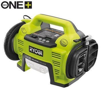 Компресор автомобільний акумуляторний Ryobi ONE+ R18PI-0 (5133001834) без АКБ та ЗП