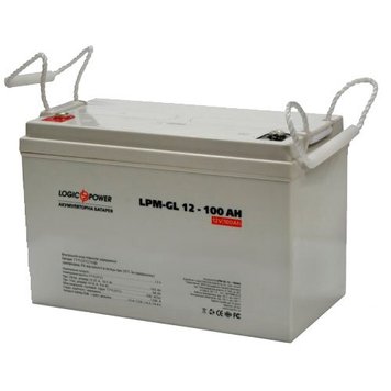 Гелевый аккумулятор LOGICPOWER LPM-GL 12-100 AH